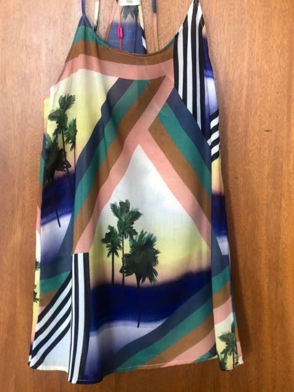 Salinas Racerback Tank - Beach Coverup -Tunic Size Small